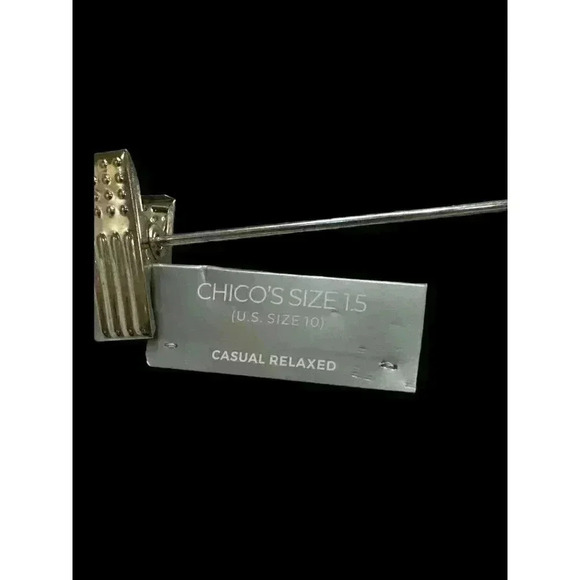 - Chico’s Soft Cargo Jogger Crinkle Cotton Pants NWT. Size 1.5. Chicos NWT - Picture 6 of 6